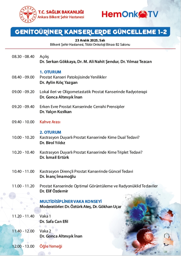 Genitoüriner Kanserlerde Güncelleme 1-2