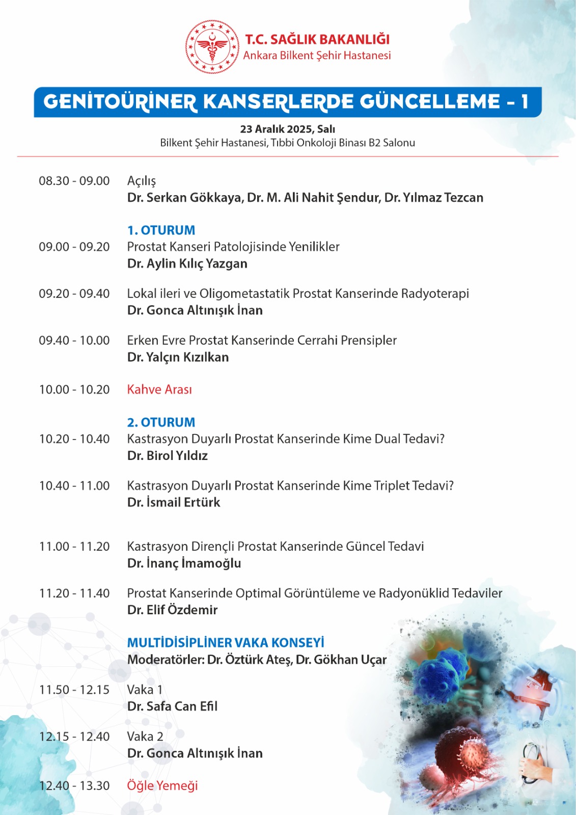 Genitoüriner Kanserlerde Güncelleme - 1