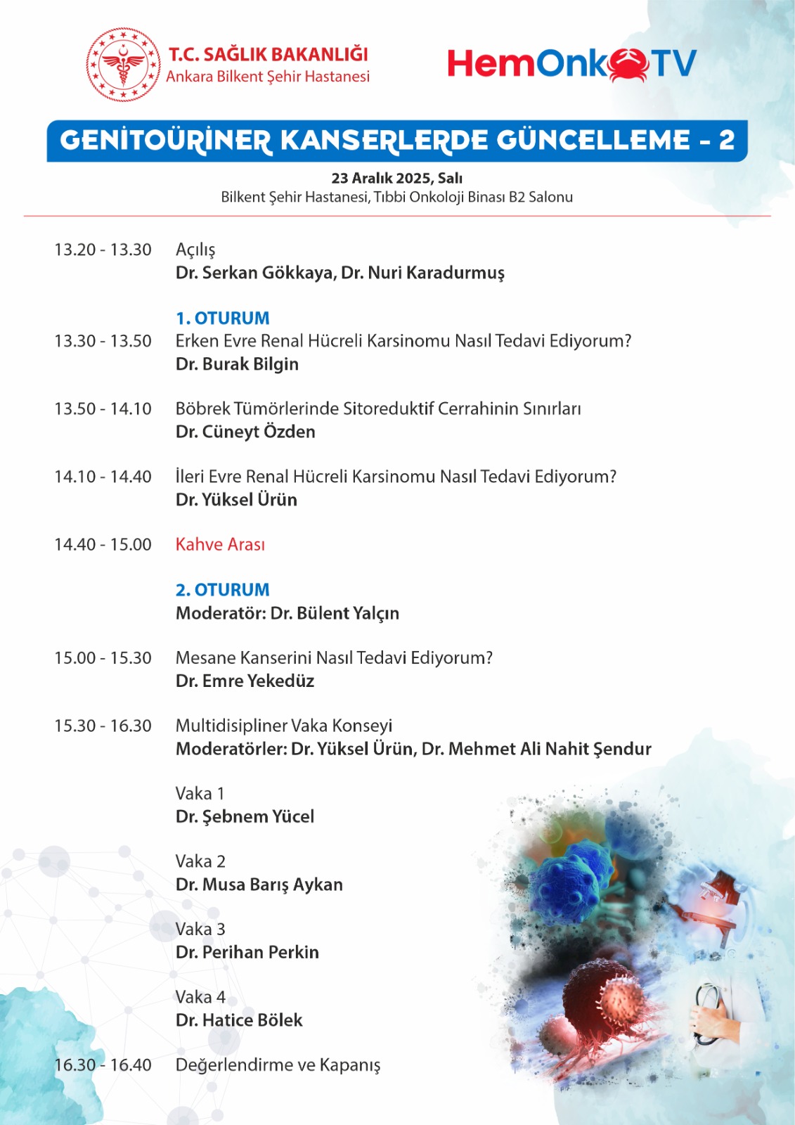 Genitoüriner Kanserlerde Güncelleme - 2
