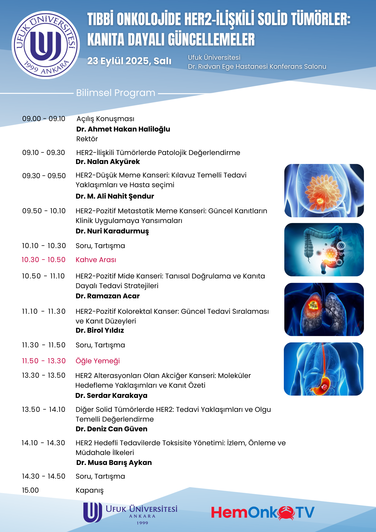 Tıbbi Onkolojide HER2-İlişkili Solid Tümörler: Kanıta Dayalı Güncellemeler