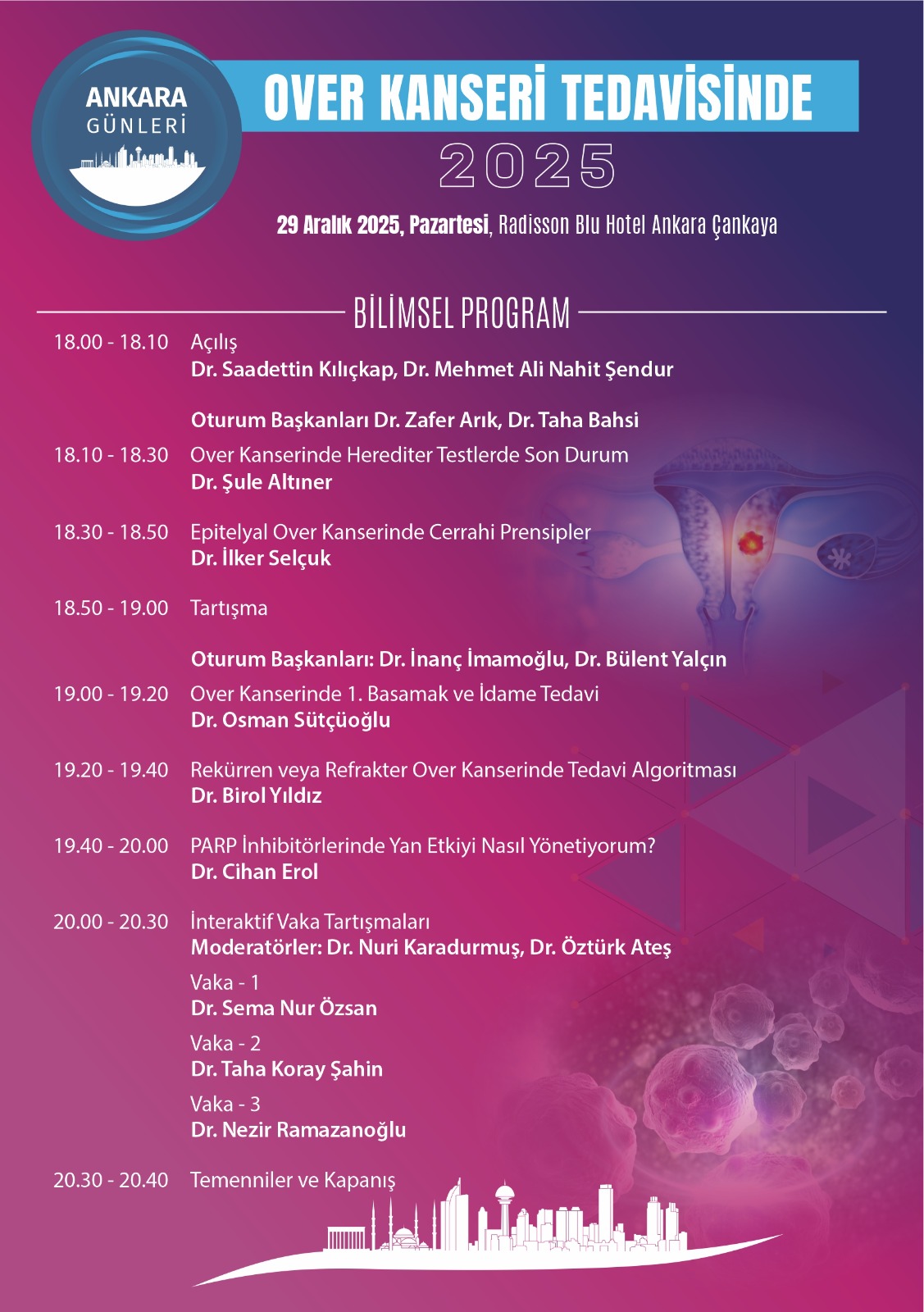 Over Kanseri Tedavisinde 2025 - Ankara Günleri